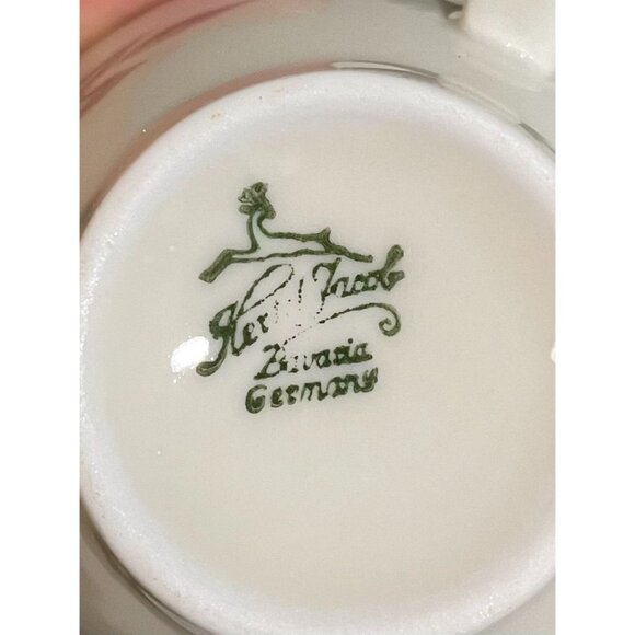 Herend Zinzia Germany Porcelain Tea Two Full Set (cup+plate)One Incomplete Set - Picture 4 of 13